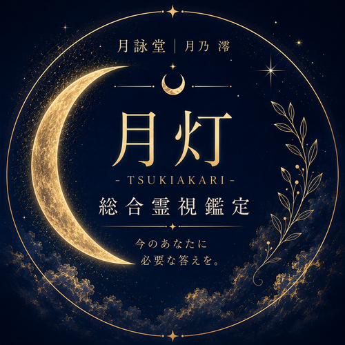 月灯 -TSUKIAKARI-  総合霊視鑑定  「今のあなたに必要な答えを。」
